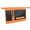 Black/Orange